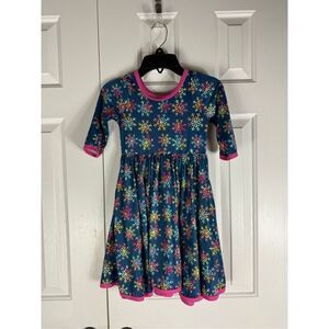 Charlie’s Project Kids Dopamine Christmas Dress Size 5/6